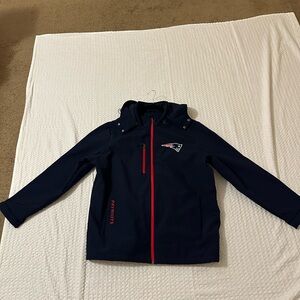 NFL New England Patriots Navy Blue Soft shell Coat